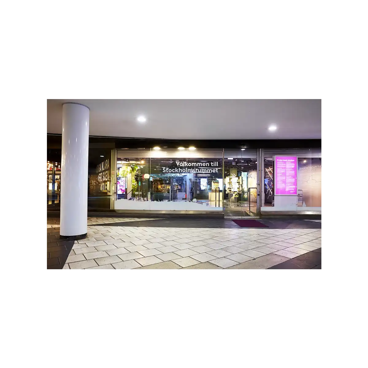 Utställning i Stockholmsrummet